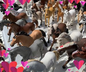 Schleich paardjes we love